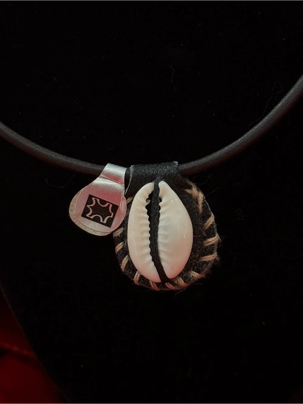 Boho Genuine Leather Cowrie Shell Surfer Choker Necklace